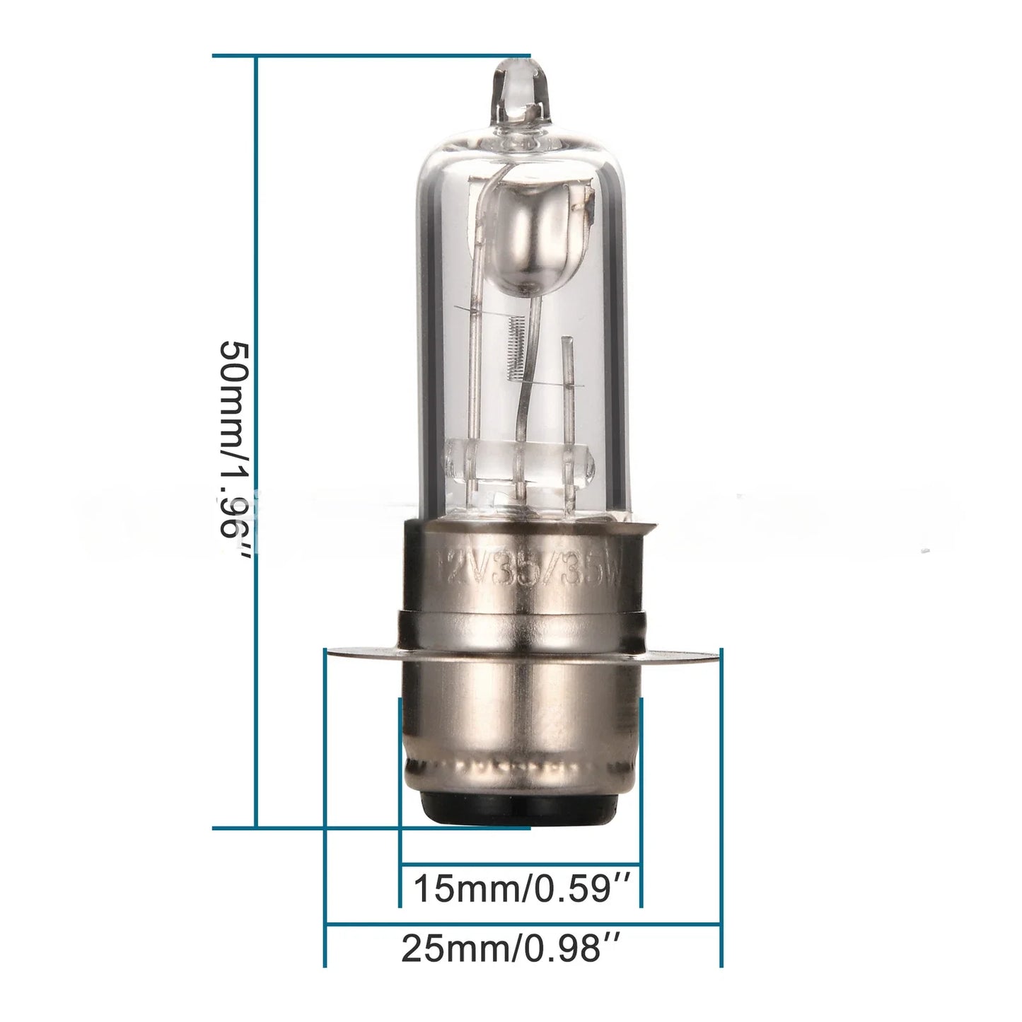 Halogen Headlight Bulb for Off-road Bike Scooter Gokart