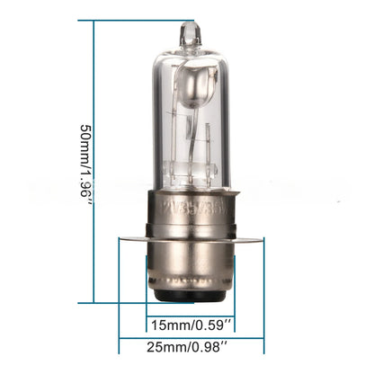 Halogen Headlight Bulb for Off-road Bike Scooter Gokart
