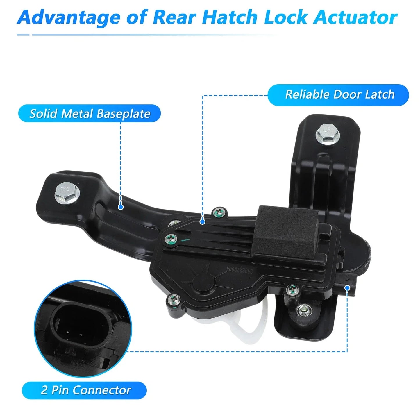 Tailgate Door Lock Actuator for Chevrolet Silverado 1500 & GMC (2007-2013)