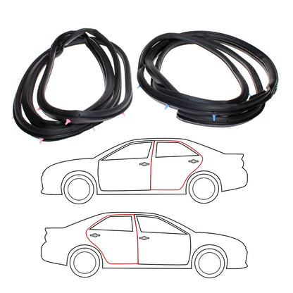 Weatherstrip Set for Toyota Corolla Altis (2000–2007)
