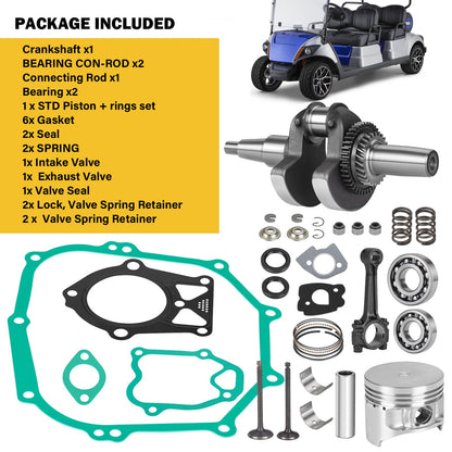Connecting Rod & Piston Valve for Yamaha Golf Cart G14A (1995–1996)