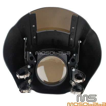 Headlight Fairing Windshield for Harley Softail FXBB Street Bob Dyna XL1200