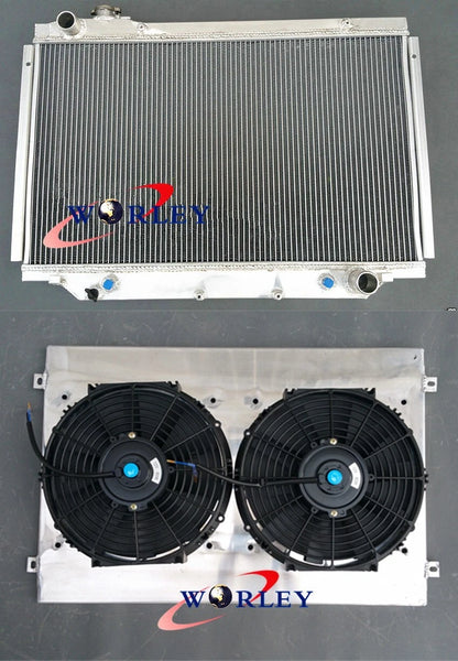 Alloy Radiator with Shroud and Fan for 80 Series Landcruiser (1990–1997)