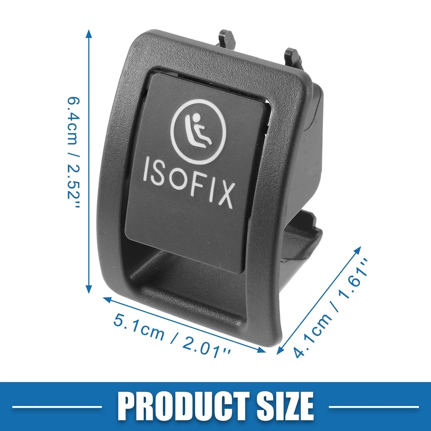 Rear Child Seat Anchor ISOFix Cover for Mercedes Benz