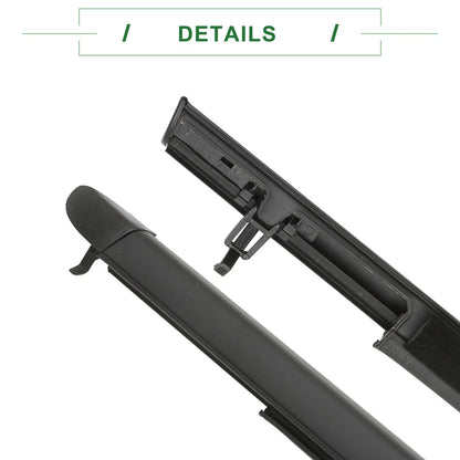 4 x Weatherstrip Window Seal for Honda Fit (2015-2020) Black