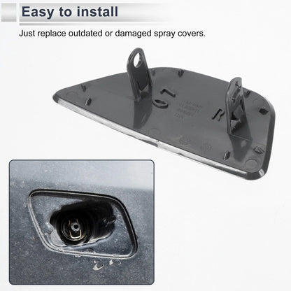 Front Right Side Bumper Headlight Washer Nozzle Cover Cap for BMW 535i