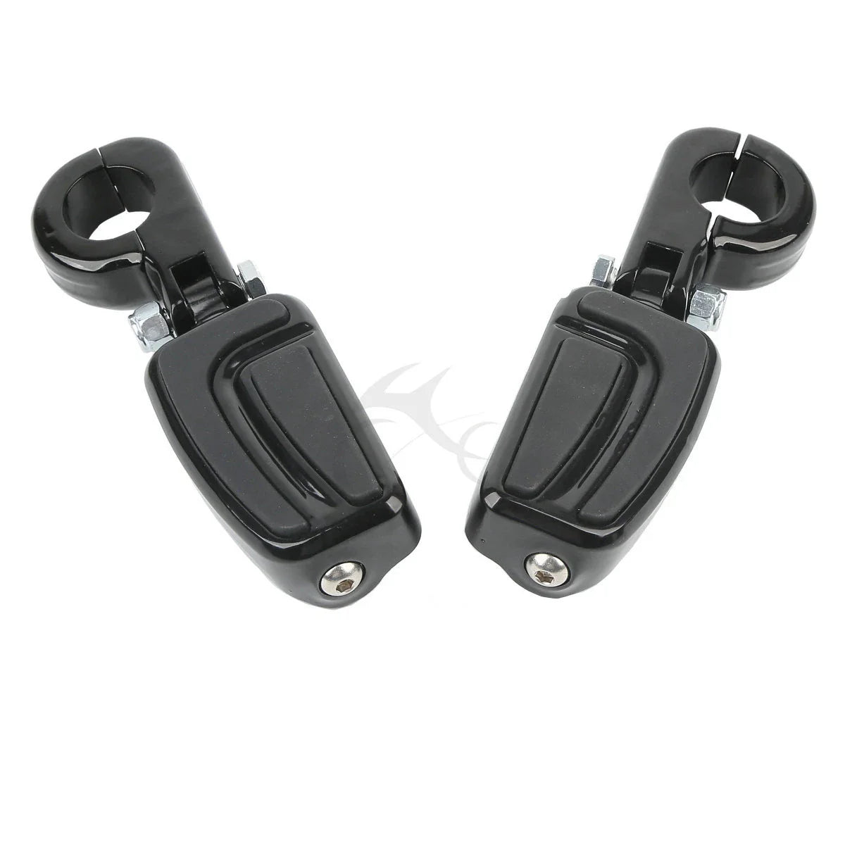 1 1/4" Highway Bar Foot Pegs for Harley Softail Fatboy Deluxe