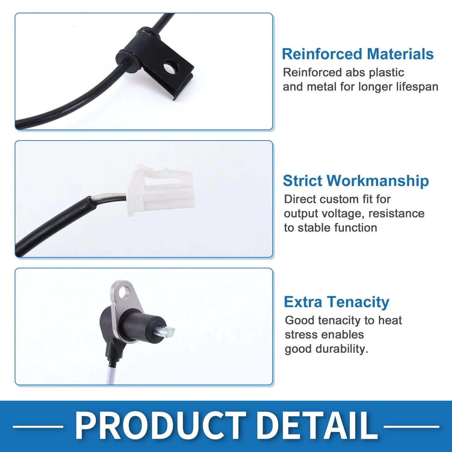ABS Wheel Speed Sensor No. 95680295011 for Hyundai Elantra (1999–2000)