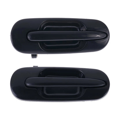 Set of 2 Outer Door Handles for Honda CR-V (1997–2001) Black