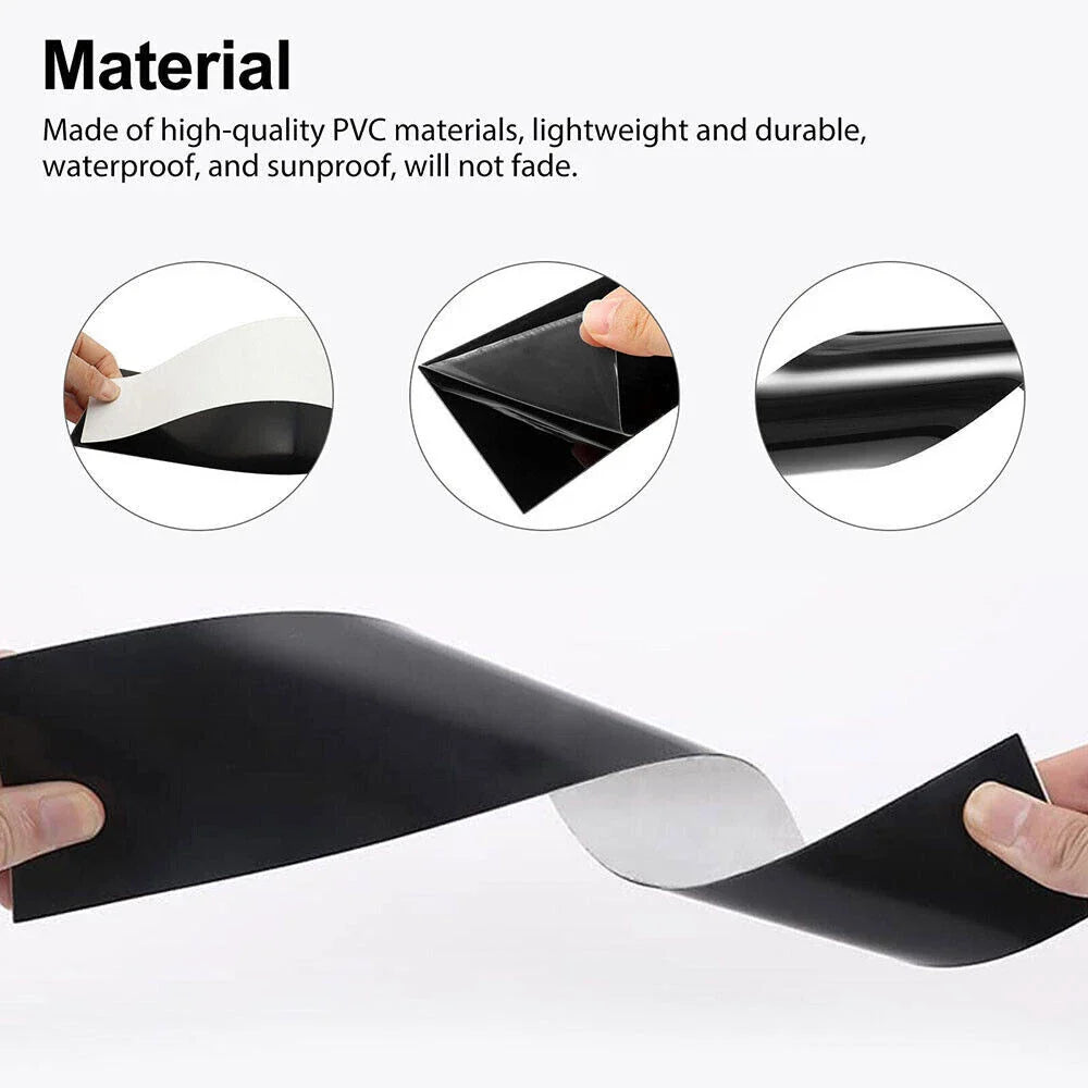 6X Glossy Black Door Trim B Pillar Posts Cover for Cadillac XTS (2013–2018)