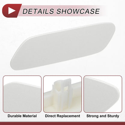 Front Left Washer Nozzle Cover for Lexus RX350 (2016-2019) - White 1 x Cap