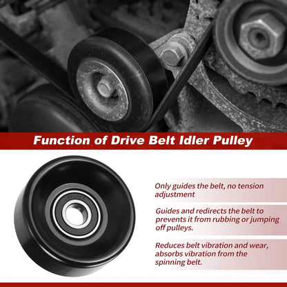 Accessory Drive Belt Idler Pulley for Dodge Ram 1500 2500 3500