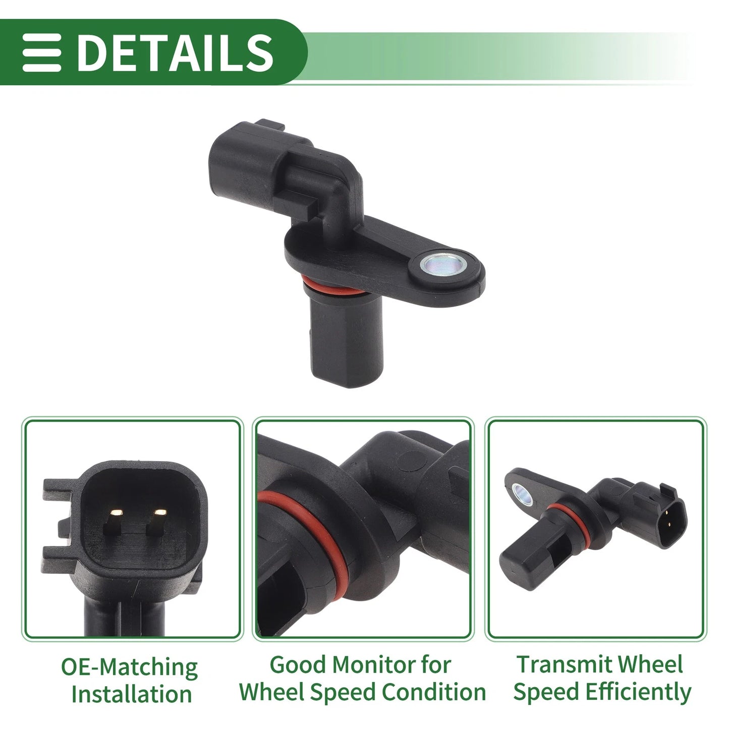ABS Wheel Speed Sensor No. 56041393AA for Jeep Liberty (2002–2005)