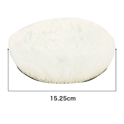 5 x Premium Wool Polishing Pads for Car Detailing and Furniture