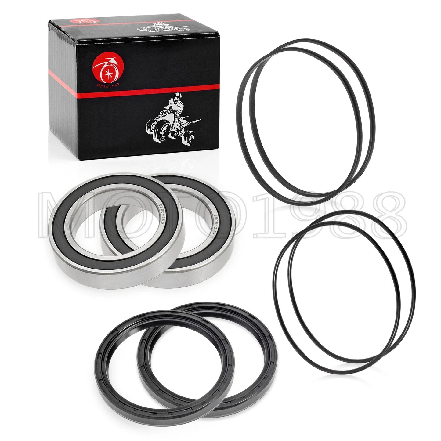 Rear Axle Bearing Seal Carrier Kit for Honda ATC250R ATC350X (1985–1986)