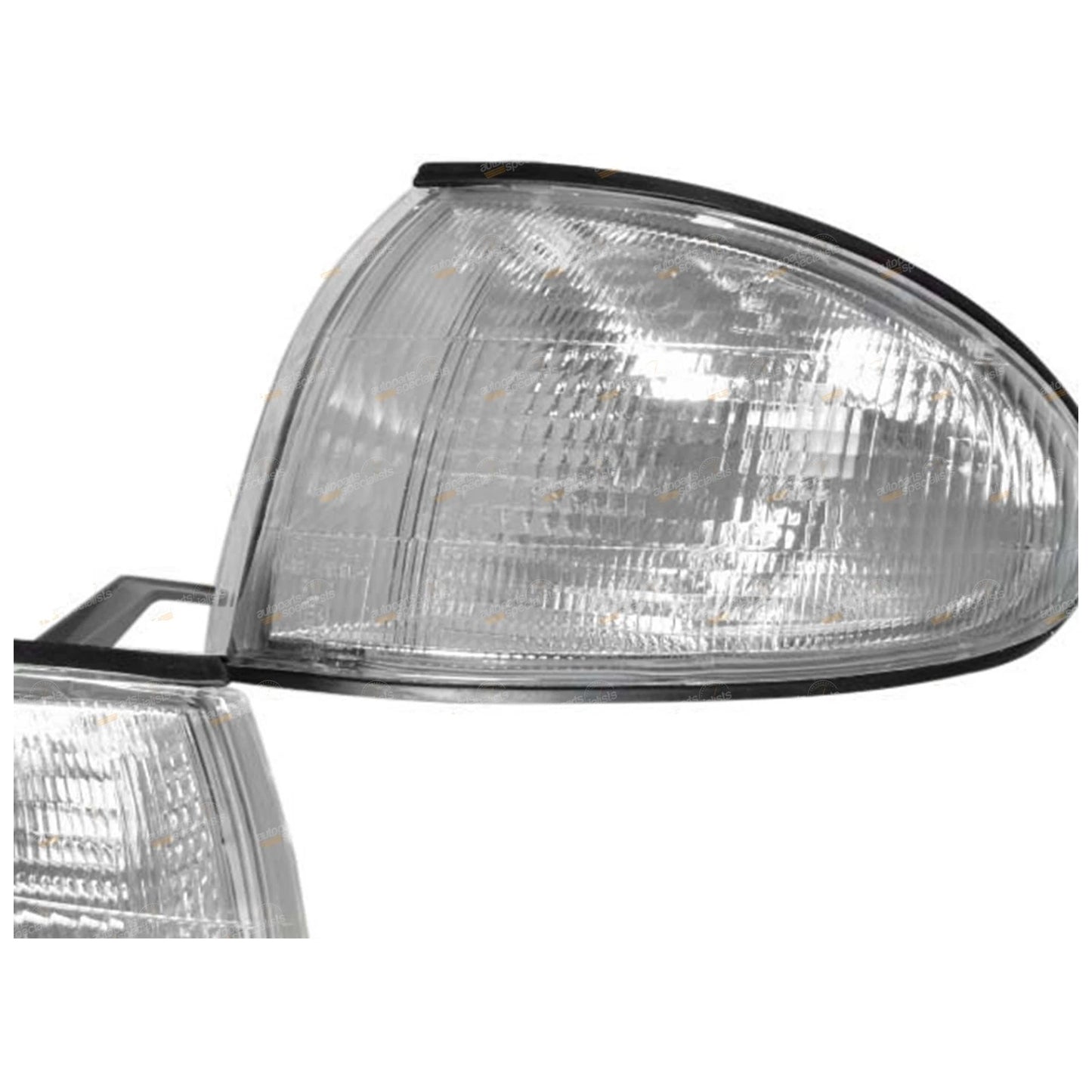 Clear Corner Indicator Park Lights Pair for Hyundai Excel (1994–2000)