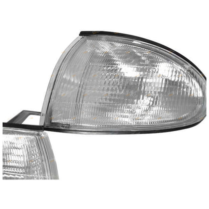Clear Corner Indicator Park Lights Pair for Hyundai Excel (1994–2000)