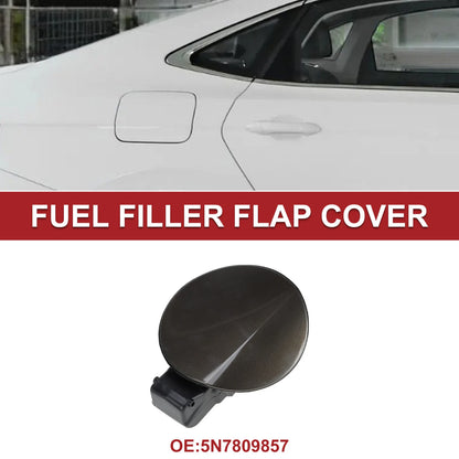 Fuel Tank Door Cap for Volkswagen Tiguan (2010–2019) Fuel Filler Flap Cover Brown