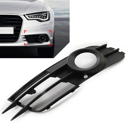 Left Side Front Bumper Fog Light Grille for Audi A6 (2012-2015)