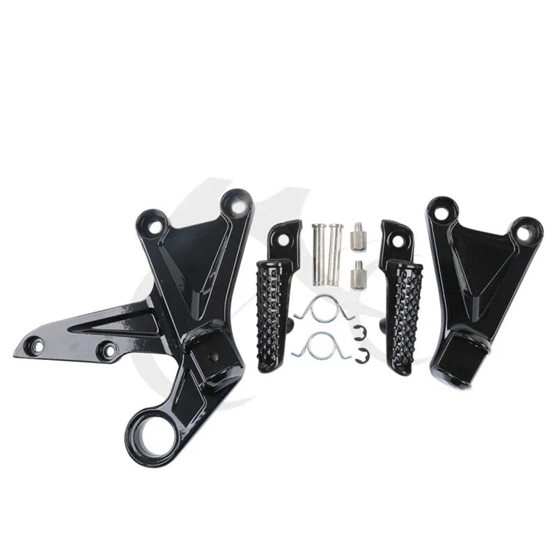 Black Front Rider Foot Pegs for Honda CBR1000RR (2008-2016)