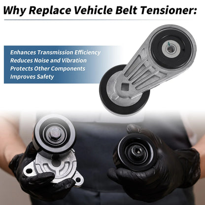 Belt Tensioner for Chevrolet C4500 (2003-2009) Metal 1 x Unit