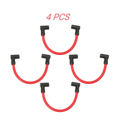 Set of 4 Spark Plug Wires for Johnson Evinrude Outboard (9")