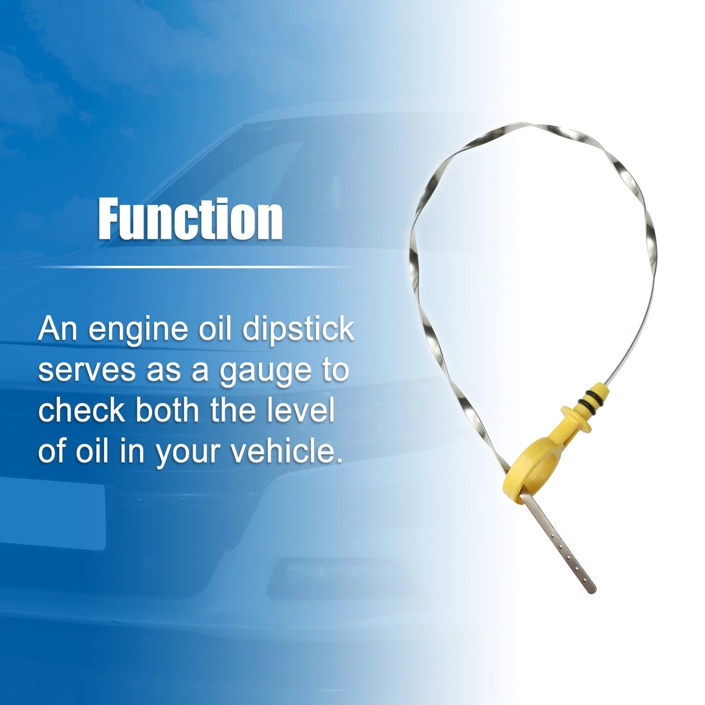 Engine Oil Fluid Level Dipstick for Chevrolet Camaro L LT 2010–2015 No. 12657038