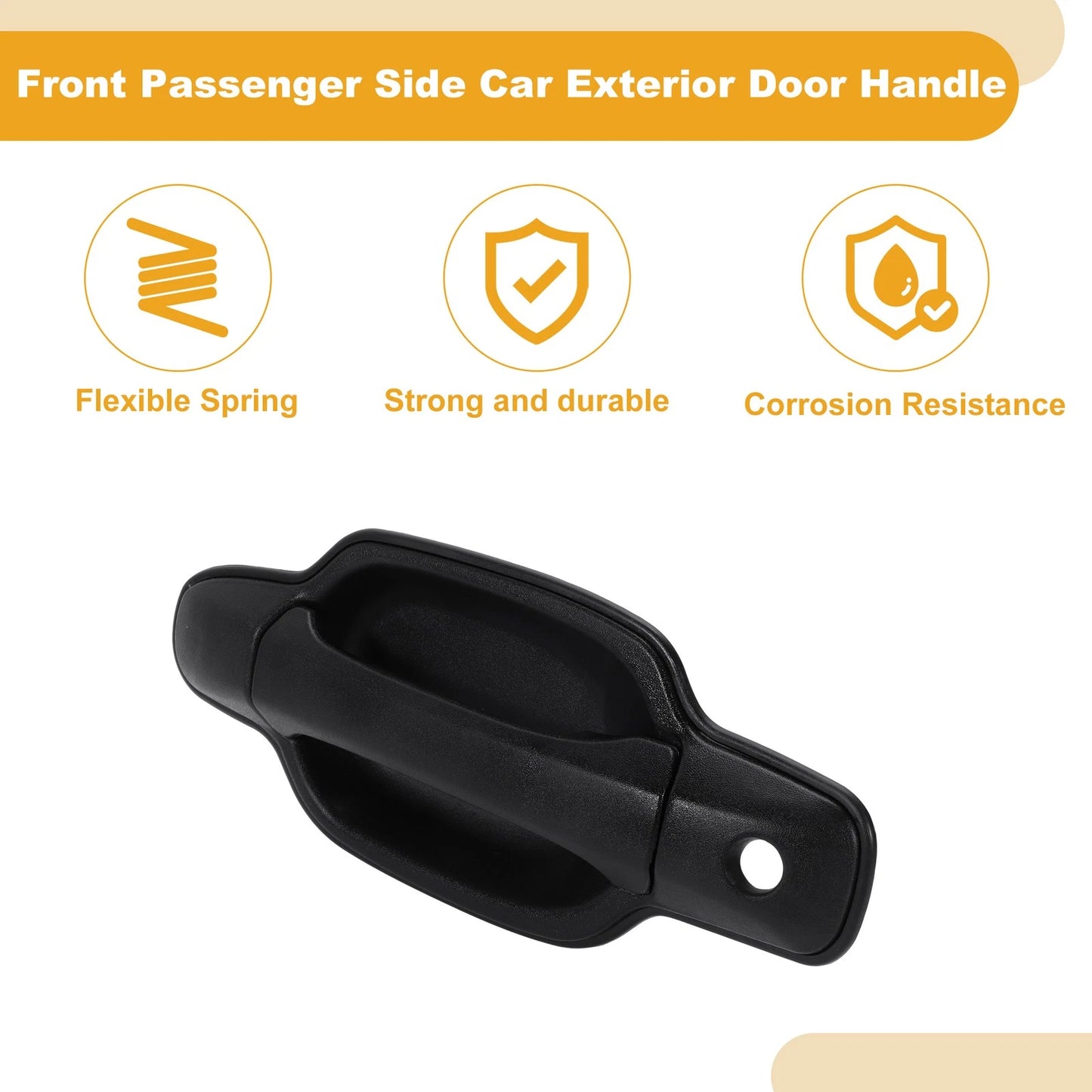 Front Right Exterior Door Handle No. 79317 for GMC Canyon (2009–2012)