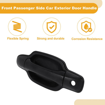 Front Right Exterior Door Handle No. 79317 for GMC Canyon (2009–2012)