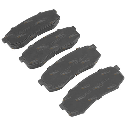 Rear Disc Brake Calipers and Pads for Toyota Landcruiser (2007–2021)