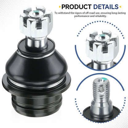 Set of 2 Upper Arm Ball Joints for Suzuki QuadSport Z400 (2003–2014)