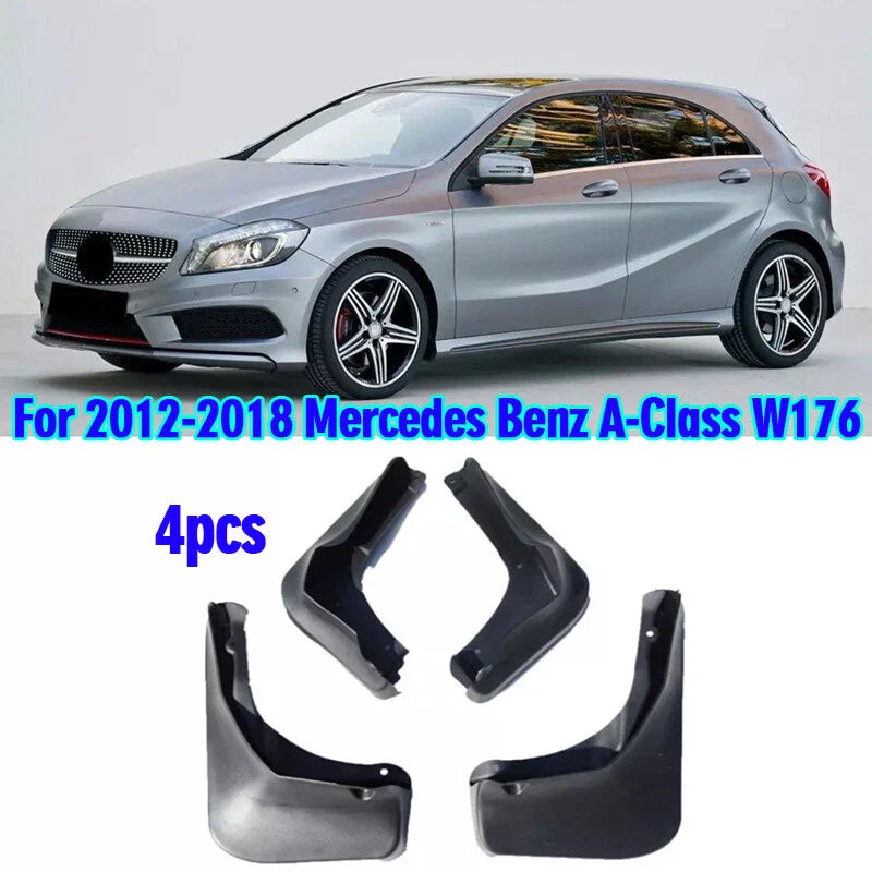 Mud Flaps & Splash Guards & Fender Mudguards for Mercedes A-Class (2012–2018)