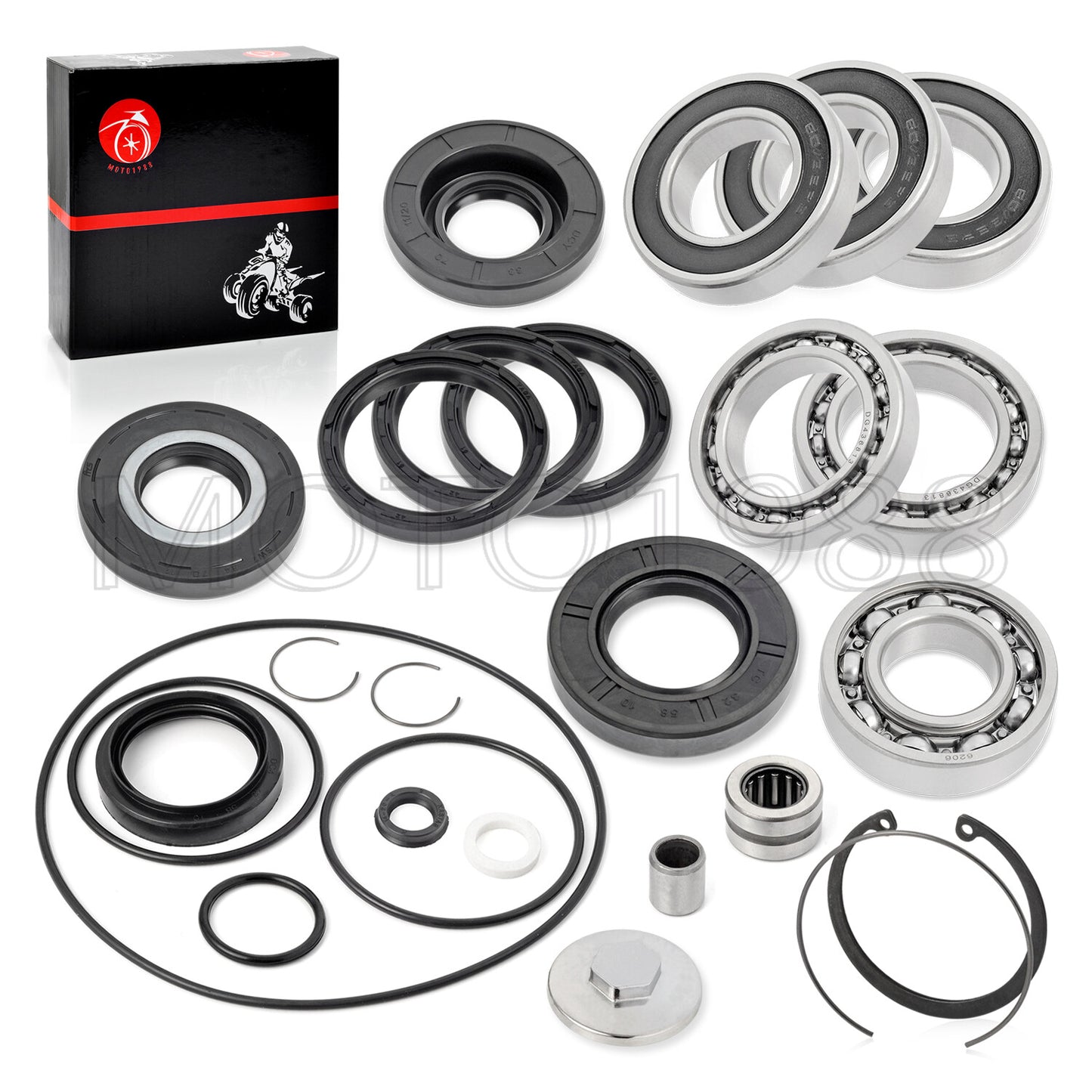 Rear Axle & Differential Bearing Seal Kit for Honda Recon 250 (1997–2020)