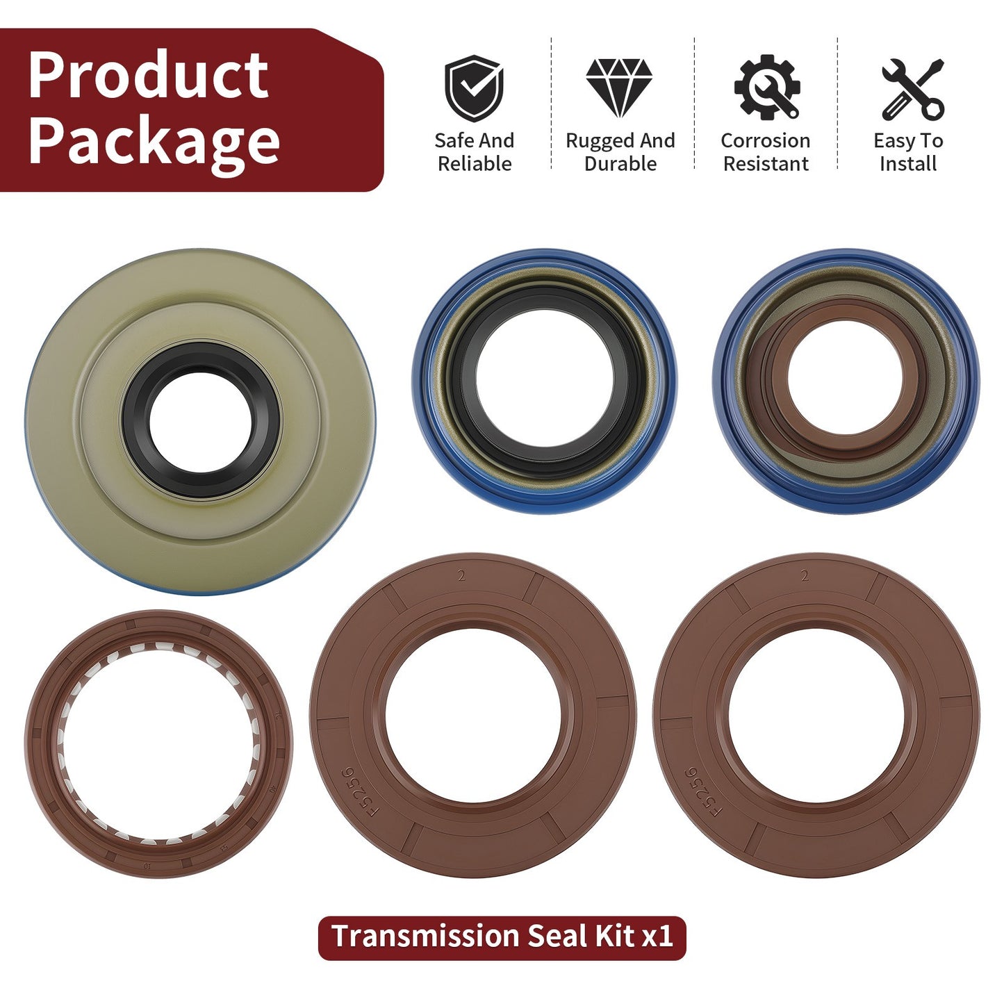 Transmission Seal Kit for Polaris RZR 1000 / 900 (2018–2025)