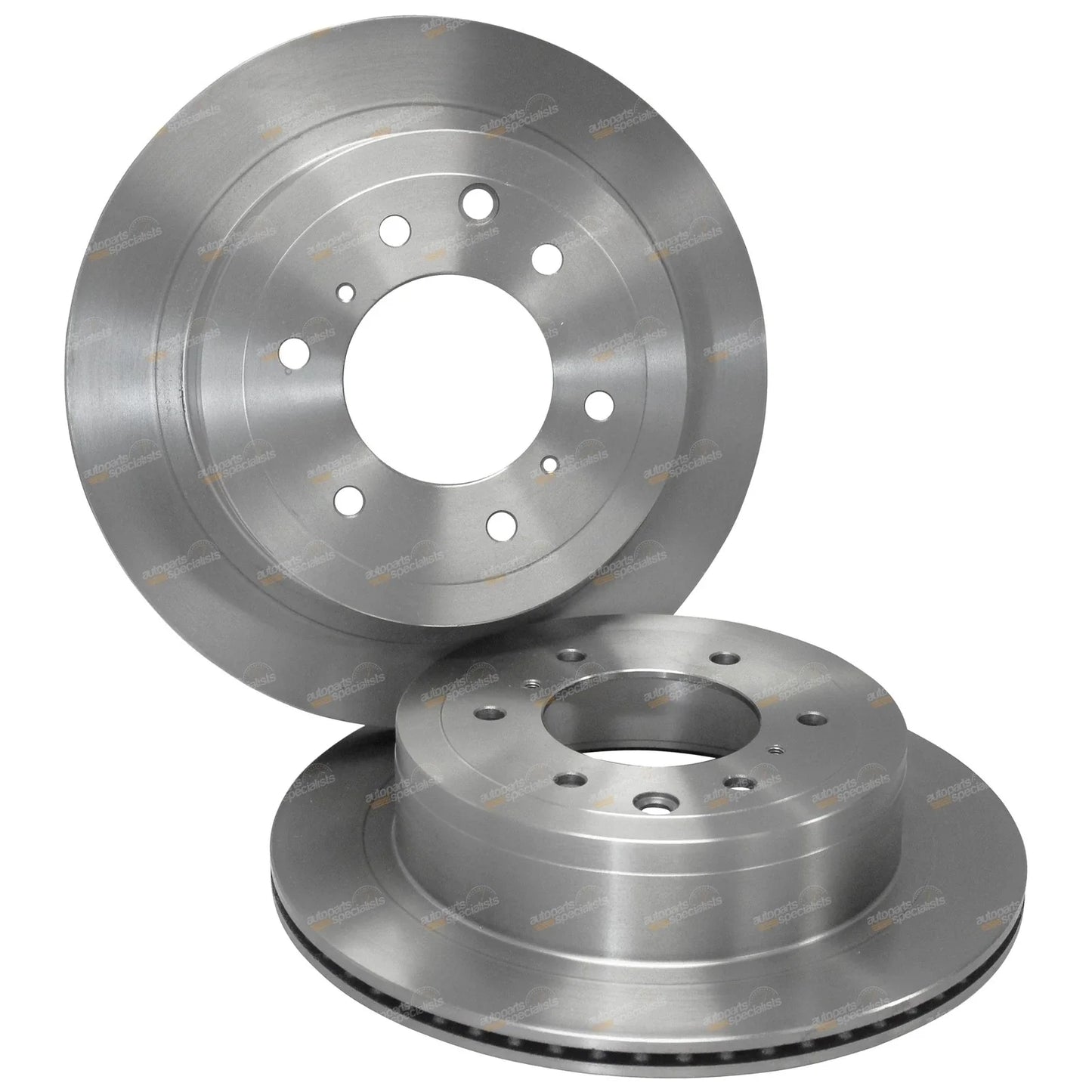 Rear Disc Brake Rotors Pair for Mitsubishi Pajero NS NT NW NX (2006 - 2017)