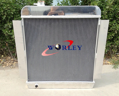 3-Row Aluminum Radiator for Chevy Pickup Truck V8 (1955–1959)