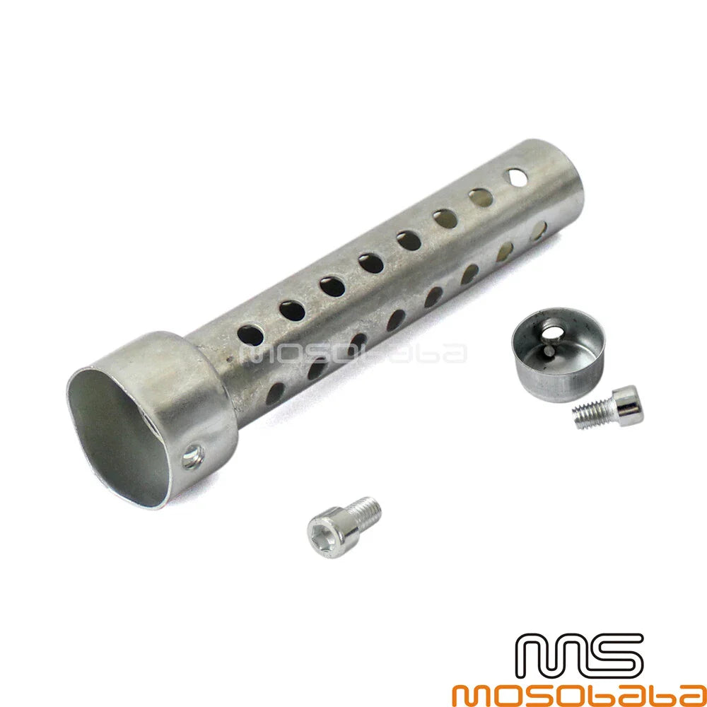 Steel Insert Exhaust Muffler Pipe 35/42/45/48/60mm for Motorcycle