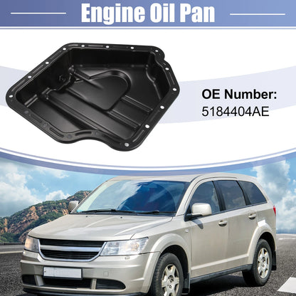 Engine Transmission Oil Pan for Chrysler 200, Dodge Ram C/V (No. 5184404AE)