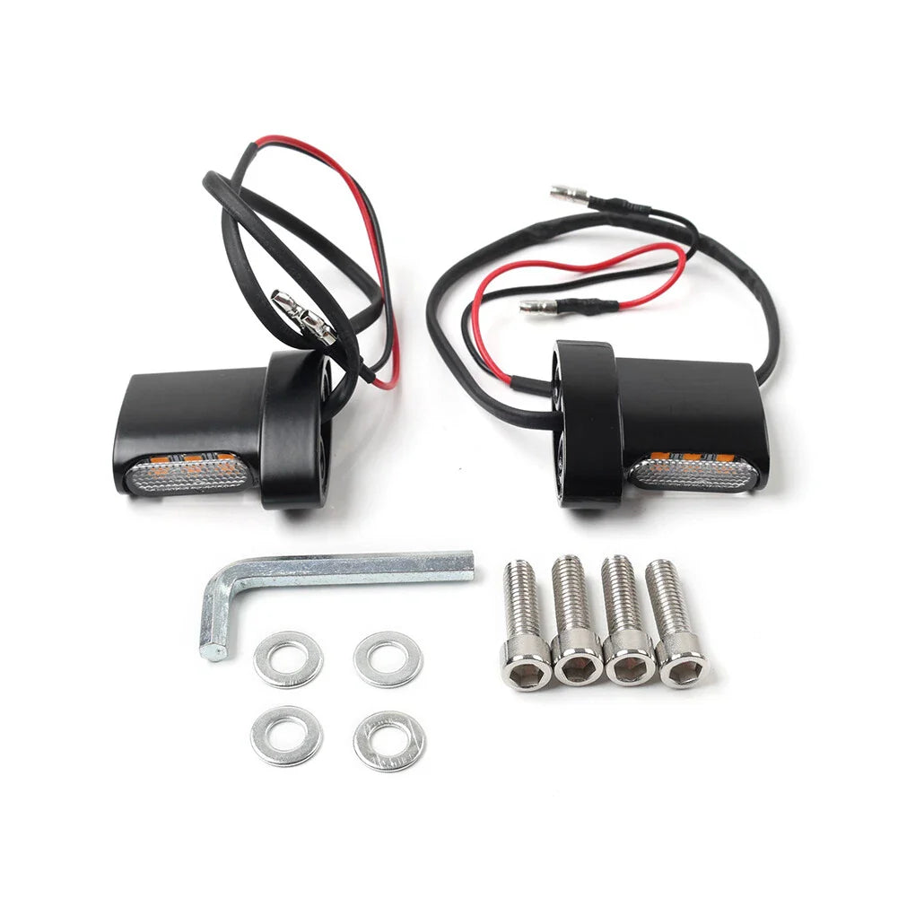 LED Rear Turn Signal Indicators for Harley Softail Sportster