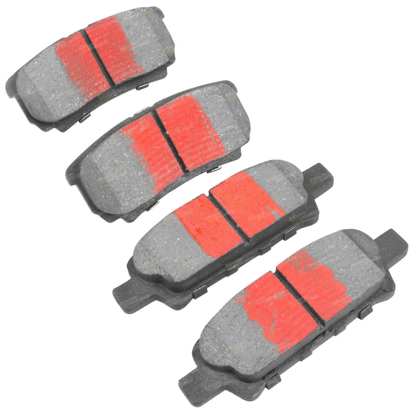 Rear Disc Brake Pad Set for Mitsubishi Lancer Outlander (2002 - 2010)