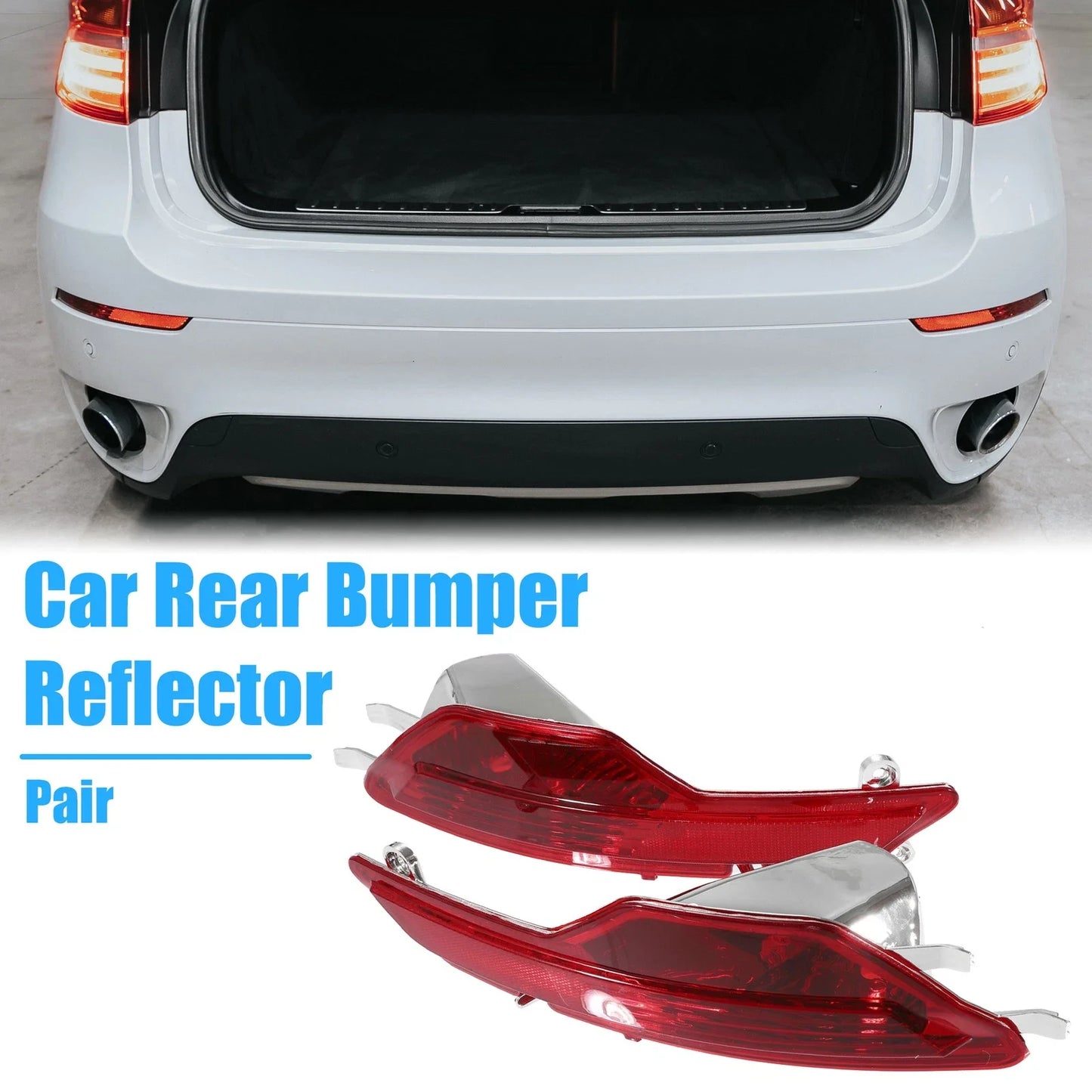 Rear Bumper Fog Light Reflector Housing for BMW X6 E71 E72