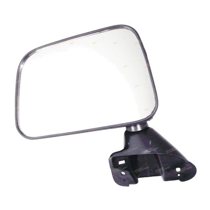 Set of 2 Black Manual Door Mirrors for Toyota Hilux (1983–2004)