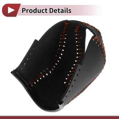 1Pc Gear Shift Knob Cover for Volkswagen Taos (2022–2023) Black Brown