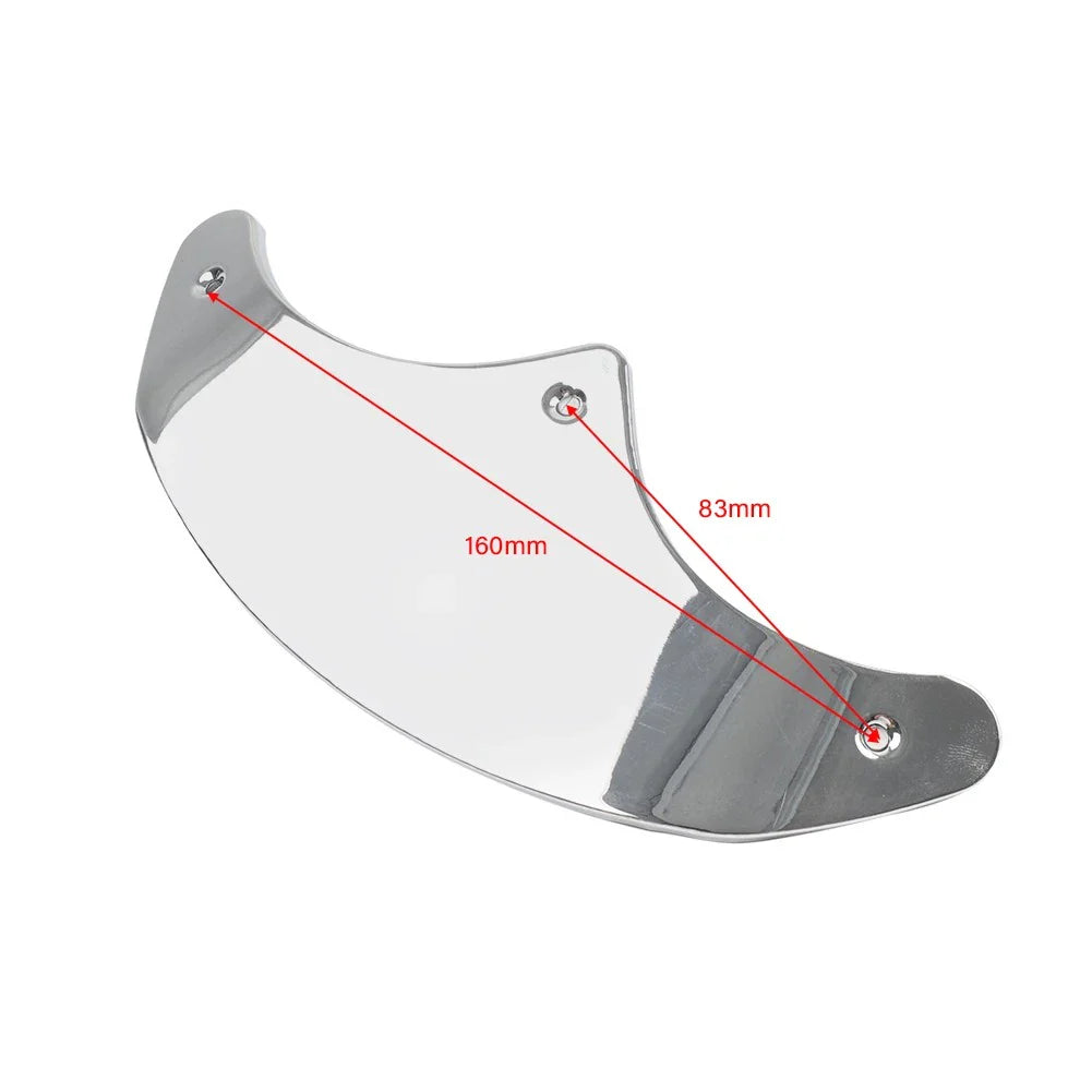 Chrome Front Mudguard Tip Trim for Harley Fat Boy FLSTF (1989-2006)