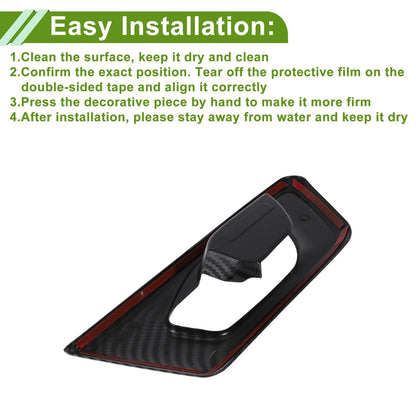 Interior Door Handle Bowl Cover Trim for Honda CR-V (2017-2022) - 4 Pcs