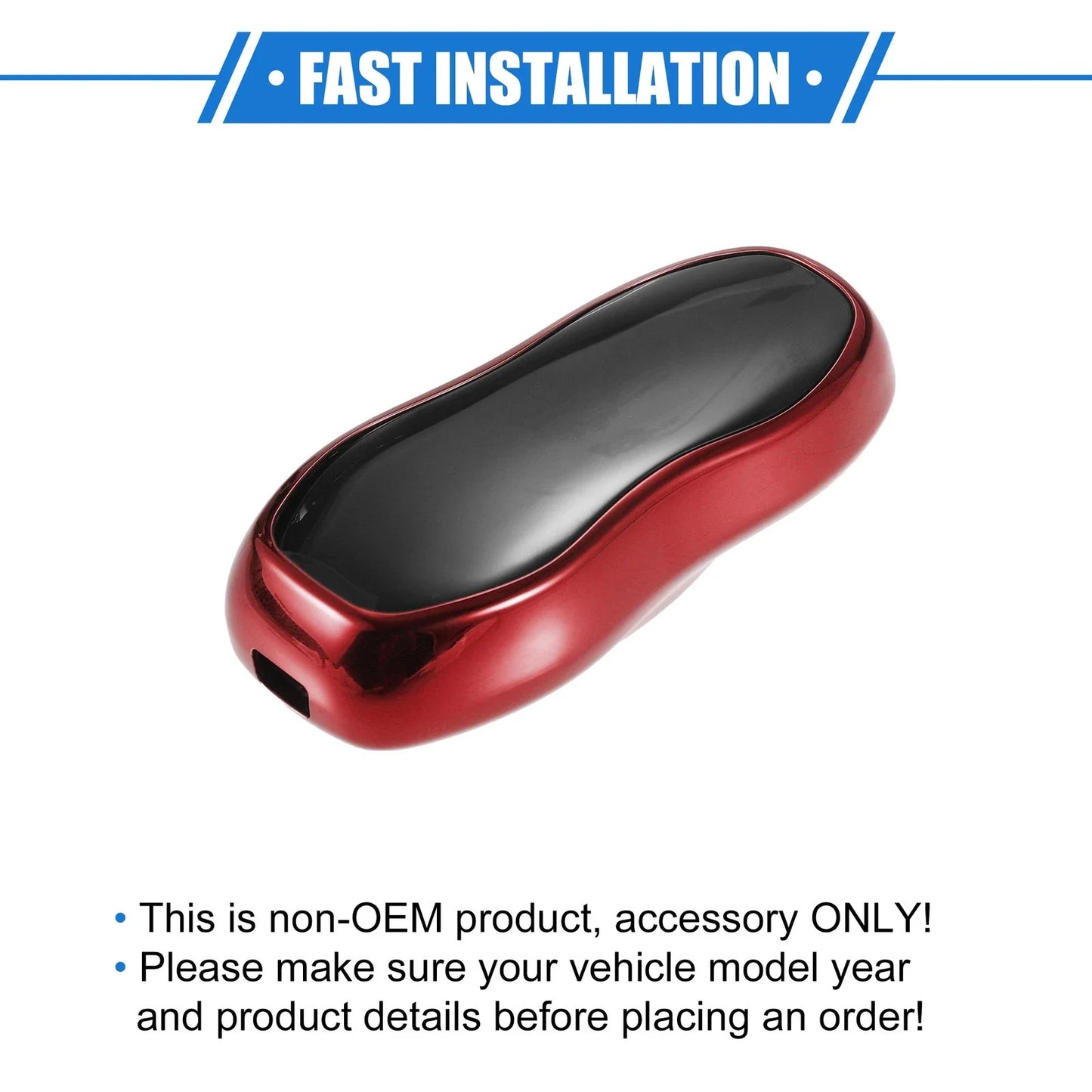 3 x Button Car Remote Key Fob Cover Case for Porsche Macan (2014-2022) TPU Red