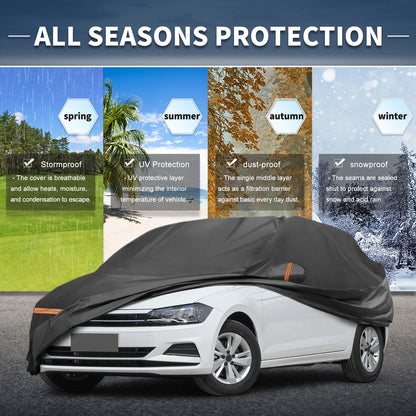Waterproof PEVA Car Cover for VW Polo Mk6/Mk7/Mk8 (2009–2024)