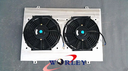 Alloy Shroud & Fan for Holden WB Statesman Ute Sedan (1980–1984)