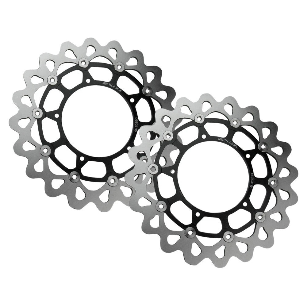 Front Rear Brake Disc Rotors for Yamaha YZF R1 (2004–2006)