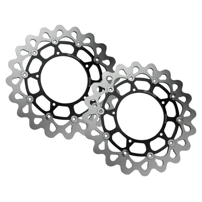 Front Rear Brake Disc Rotors for Yamaha YZF R1 (2004–2006)